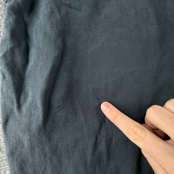 PT Torino Pants Women Cotton Linen Lyocell Blue Easy Fit 50 Adult ACTL 32X34 - Picture 11 of 16